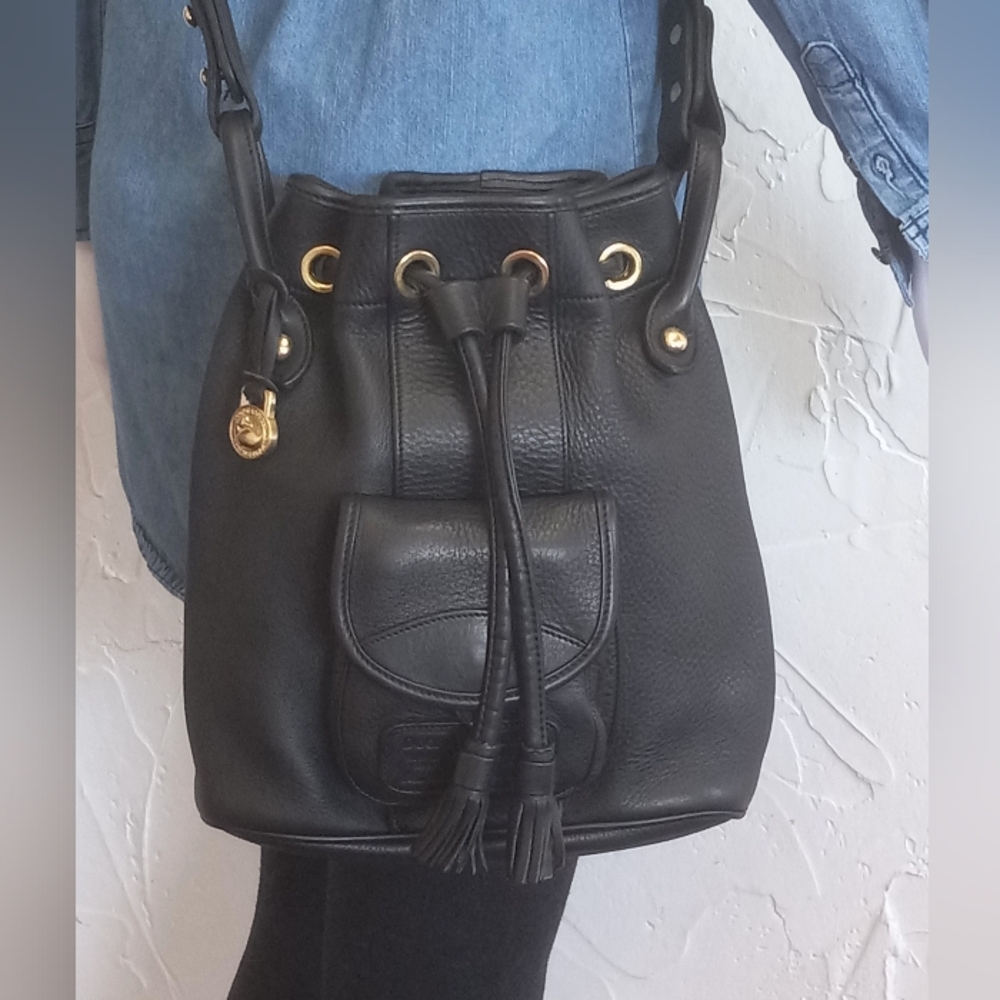 Dooney & Bourke Suspender Style Drawstring Glove/Metro Collection